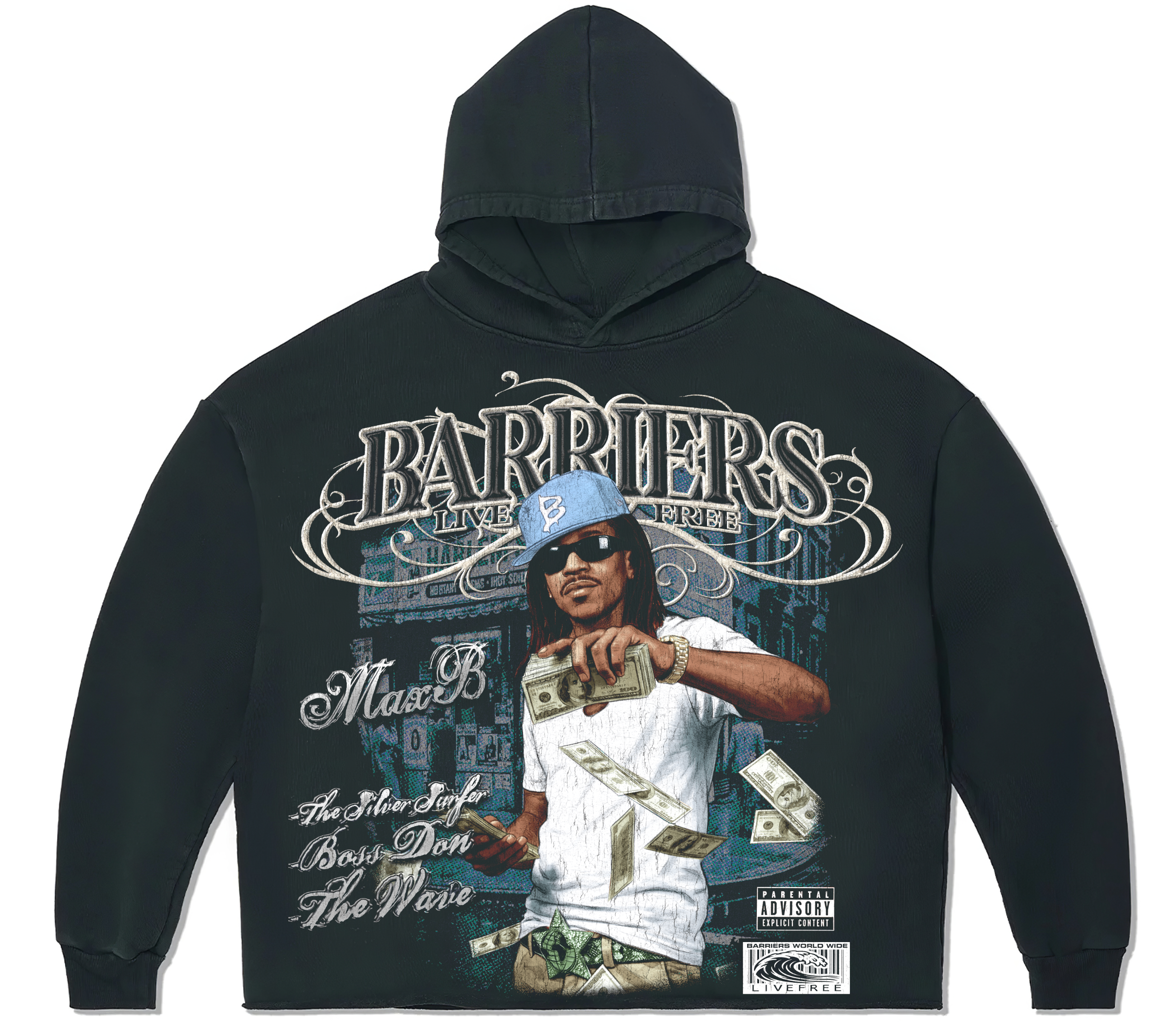 Barriers x Max B Hoodie